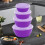 Stackable Airtight Plastic Storage Bowls with Lids, Oval Food Containers for Fridge – 4-Piece Set, Space-Saving Design 8