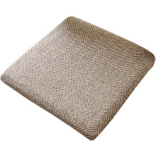 Almofada de lã para cadeira com capa com zíper e espuma viscoelástica (1 peça)
