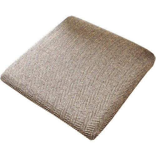 Almofada de lã para cadeira com capa com zíper e espuma viscoelástica (1 peça)