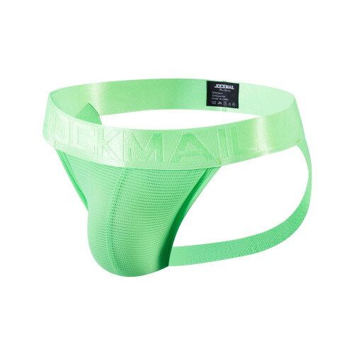 String pour homme, jockstrap vert respirant, lot de 1