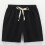 Kids Linen Pants Solid Color Black Size 6-7 Years 2