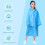 Kids Rain Poncho EVA Reusable 2-Pack for Ages 6-14 3