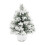 Mini albero di Natale artificiale da 35 cm, decorazione da scrivania. 2