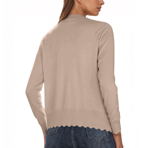 Women's Cardigan Sweater Fall Lightweight Open-Front 2