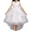 Ärmelloses Rüschenkleid für Mädchen, einfarbig, knielang 1