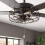 Ceiling Fan Pull Chain Wooden Extension 12 inches 2