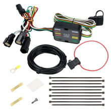 4-Pin Trailer Hitch Wiring Harness Kit Connector Trailer Wiring Harness 56406 for Cherokee 2009-2023