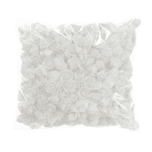 50PCS Foam Flowers Bulk, Artificial Roses for Crafts, DIY Gifts, Valentine’s, Baby Shower, Wedding Decor – 1.38in, Compatible with Craft Supplies