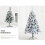 Christmas Tree Blue Flocking Cedar 23.6 Inch 5