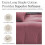 Organic Cotton Bedding Set 300 TC 4-Piece Red 7