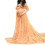 Maternity wrap dress yellow XL 1
