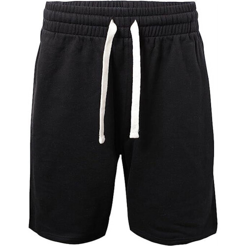 ProGo Men's Fleece Workout Shorts Black Large
