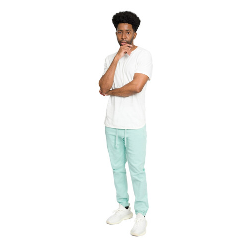 Men's Drop Crotch Stretch Jogger Pants Twill 5X 2