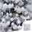 Christmas Balls Flocked Brown Plastic 24PCS 2