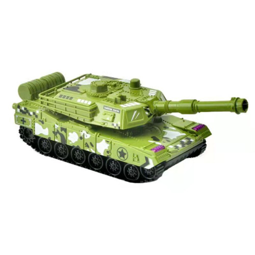Metal Tank Toy Pull-Back Army Vehicle Set for Kids 1