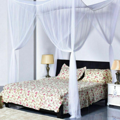 Bunk Bed Curtains White Canopy 190x210x240 cm 2