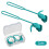 Silicone Ear Plugs for Swimming and Sleeping 2 Pairs 1