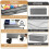 Under Bed Storage with Wheels, Underbed Large Storage Bins with Lid, Adjustable Rolling Storage Containers for Clothes 2