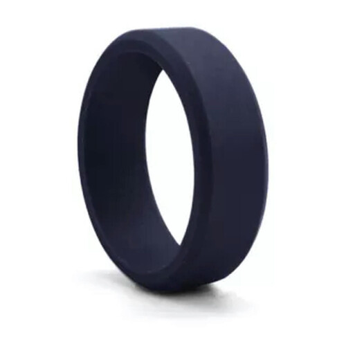 Unisex silicone ring antibacterial stainless steel size