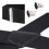 Men's Polyester Suspenders Black Adjustable 2