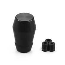 72mm Car Aluminium Gear Shift Knob Thick Waist Shift Knob M8 M10 M12 with Adapters