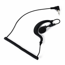 Talkie 2.5mm ear hook headset for walkie talkie single ear