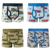 Toddler Boys Cotton Boxer Briefs 4 Pack Size 1-10 Years
