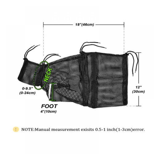 Cat Grooming Bath Bag Mesh Restraint 2PCS 2