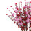 Artificial Red Berry Flower Stems Heart Shape 6 Pcs 5