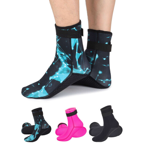 Waterproof Neoprene Diving Socks 3mm Starry Sky S