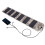 Portable Solar Panel, 15W USB 5V Foldable Solar Charger with High Conversion Efficiency, for Camping Hiking Backpacking 3