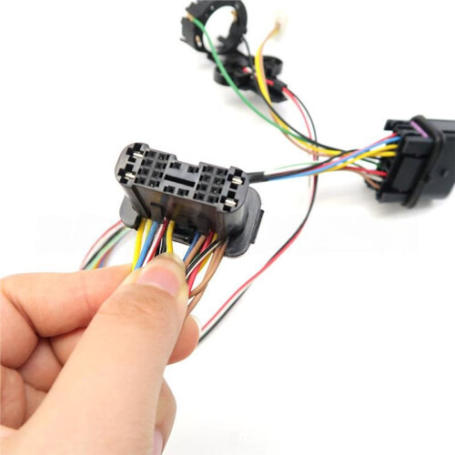 For  A6 C6 2009-2012 Xenon Headlight Internal Wire Harness Plug Wiring Harness Assembly Non AFS Replacement Loom L 1
