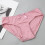 Women's Comfortable Everyday Bra and Panties Set Pink 5