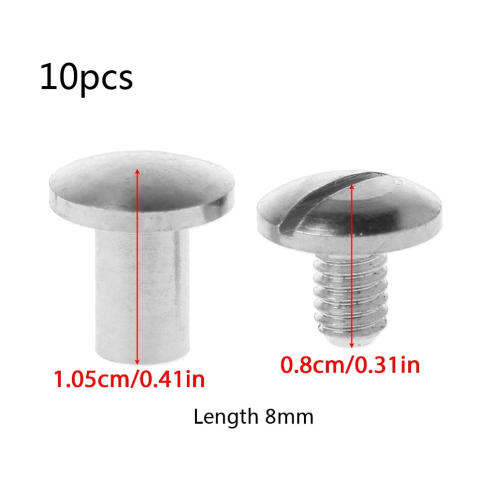 Chicago Screws Copper Metal Posts 10 Pairs 9122141349976