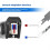 Reciprocating Saw Manual Handle with Universal Interface, Anti-Slip Plastic Saw Ruler Handle 2