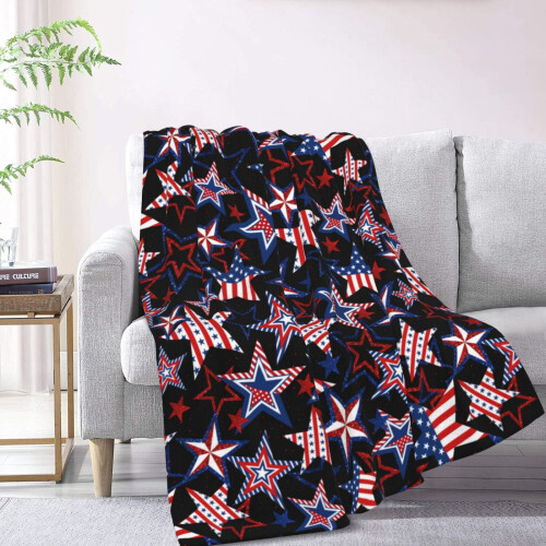 Coperta in pile American Patriot, 50" x 40" 2