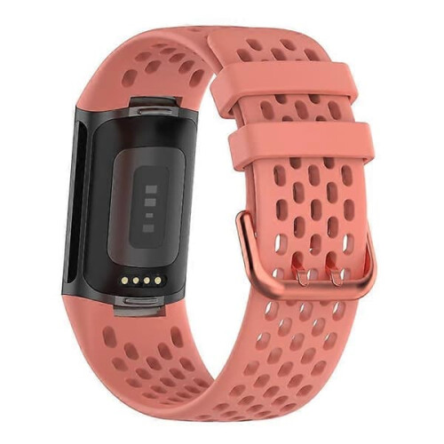 Brățară sport din silicon moale pentru Fitbit Charge6/5 cu 1