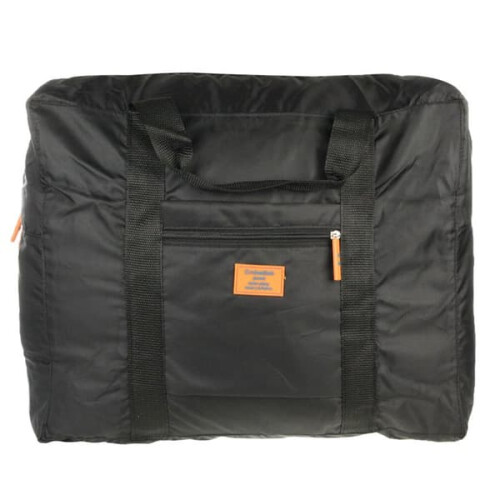Black cabin bag with attachment 1