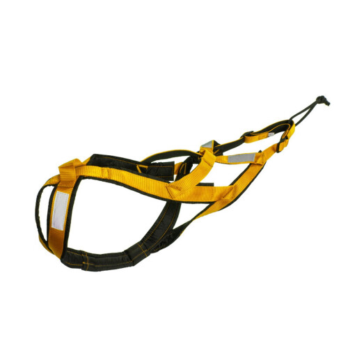 Hunddragsele X-Back Multi-Sport Gul