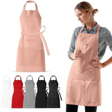 Waterproof Apron Adult Adjustable Deep Pockets