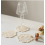 Crocheted round lace tablecloth handmade cotton 3 pcs 5