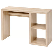 KALLAX Computer Desk with 2 Shelves 111x39cm