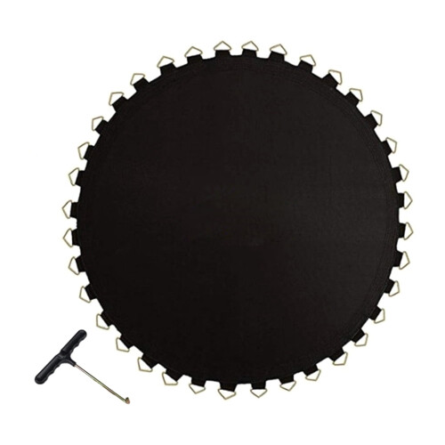 Ronde trampoline veiligheidsmat met V-ringen