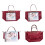 Wasserdichte Nylon-Dumpling-Handtasche, Armeegrün, Groß 3