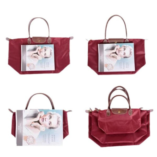 Wasserdichte Nylon-Dumpling-Handtasche, Armeegrün, Groß 2