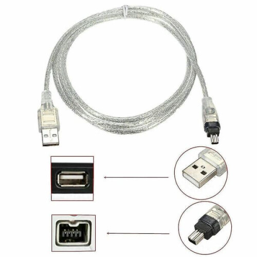 USB-datakabel voor het bewerken van MiniDV-camcorders op de pc. 1