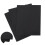 Black Corrugated Plastic Sheets 12x15.7" 3mm 3 pcs 1