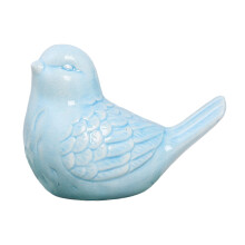 Toilet Screw Cover Cap, Cute Ceramic Birds Toilet Cap for Bottom of Toilet, Decorative Animal Toilet Bolt Cover, Funny Bathroom Decor Blue
