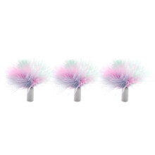 Feather Replacement for Cat Toy 3pcs