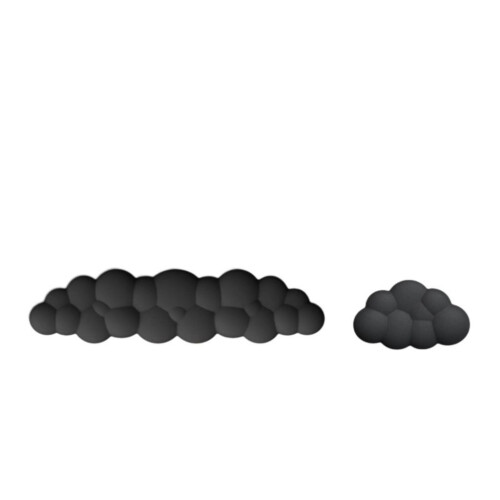 Reposamuñecas ergonómico Cloud de espuma viscoelástica (1 unidad)